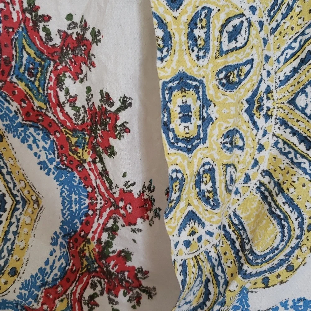 Pottery Barn ADINA Medallions Quilted Euro Pillow Sham